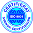 Logga för ISO 9001